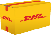 Paket Icon mit DHL Logo